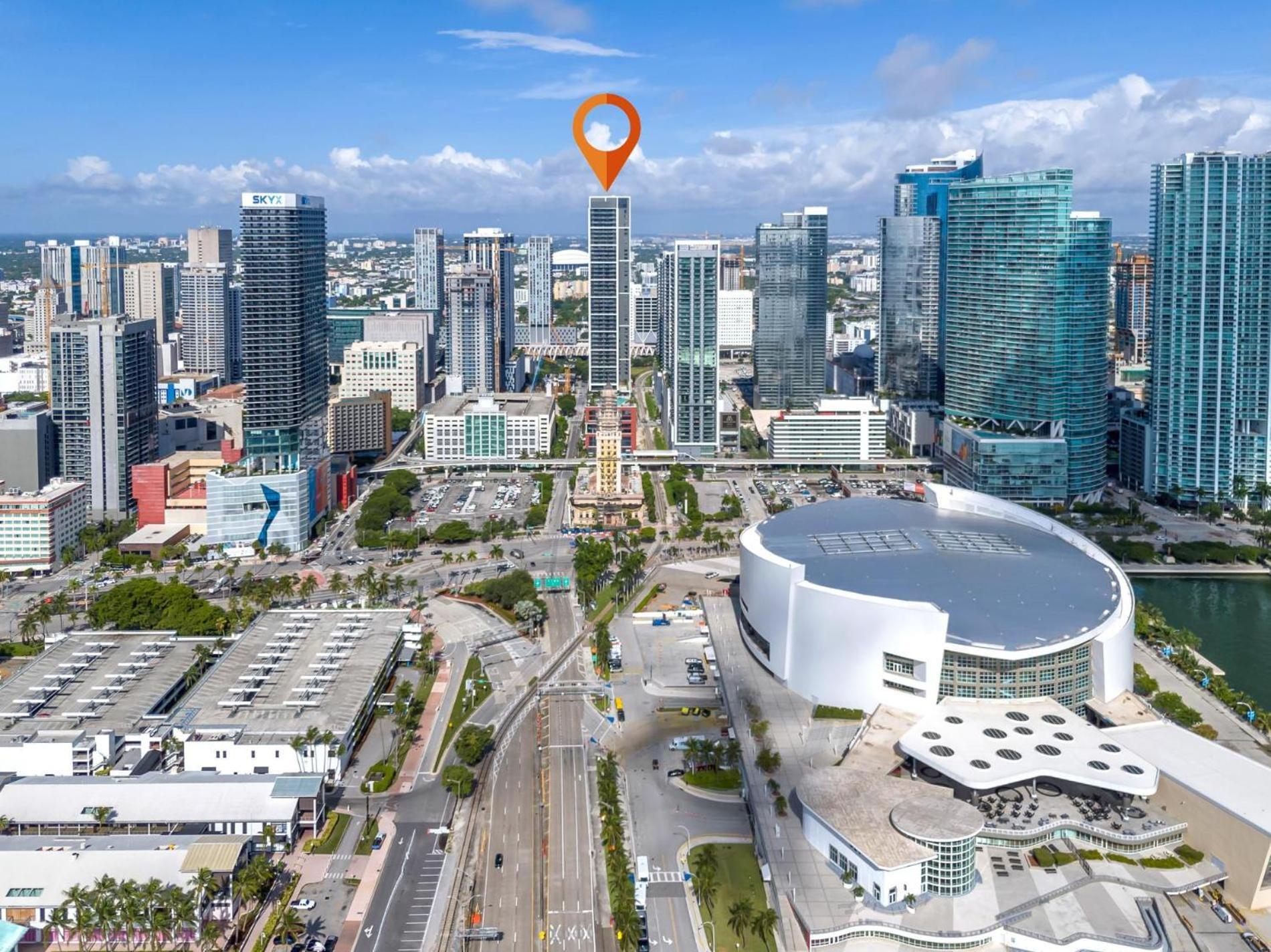 Modern 1Br Apartment With Breathtaking Views Heart Of Downtown Miami Extérieur photo