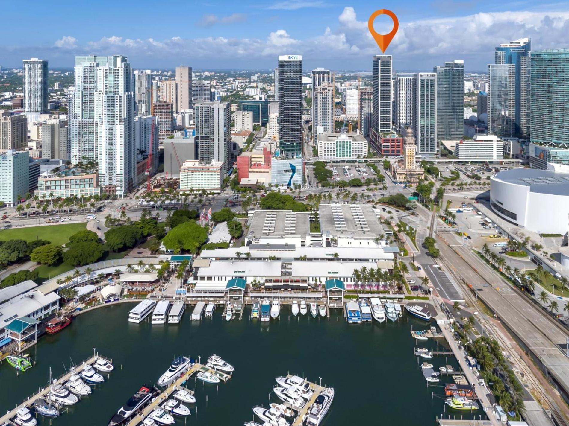 Modern 1Br Apartment With Breathtaking Views Heart Of Downtown Miami Extérieur photo