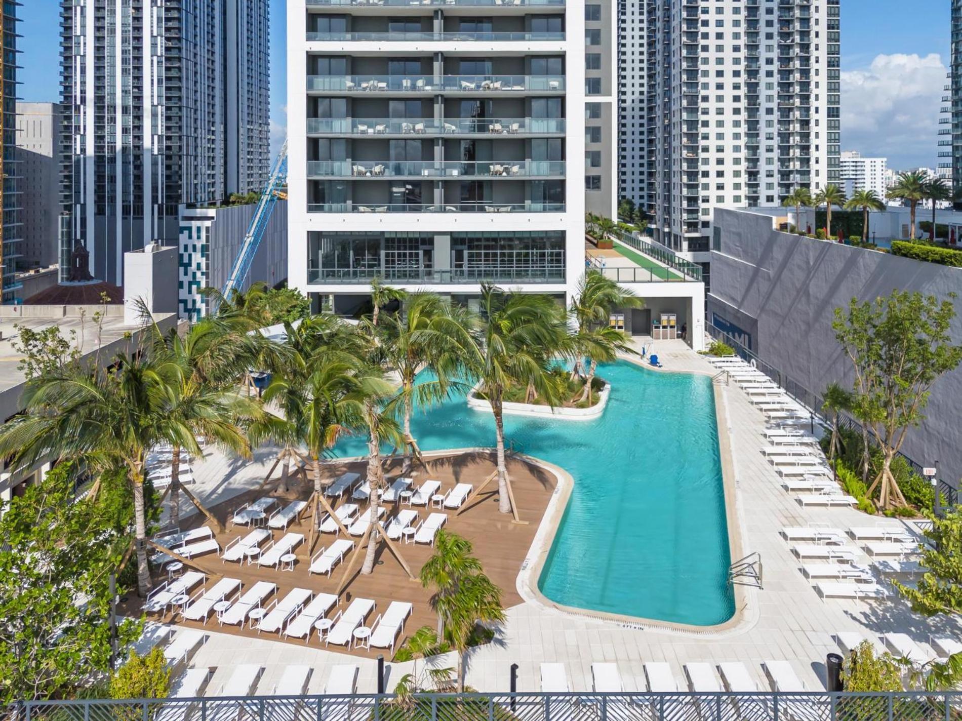 Modern 1Br Apartment With Breathtaking Views Heart Of Downtown Miami Extérieur photo