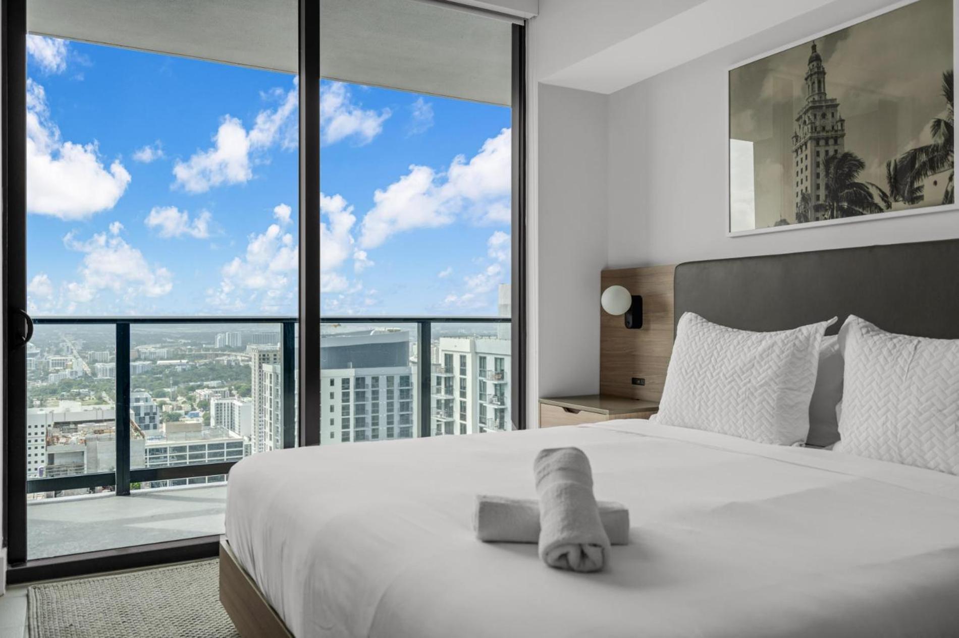 Modern 1Br Apartment With Breathtaking Views Heart Of Downtown Miami Extérieur photo