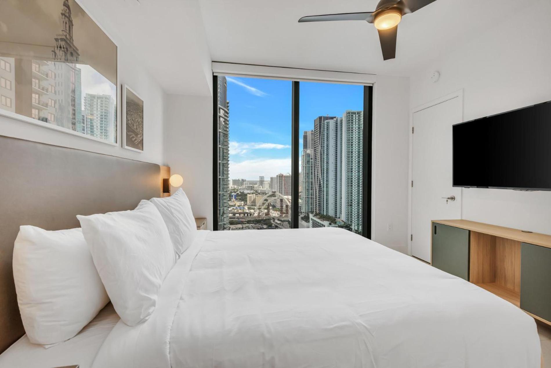 Modern 1Br Apartment With Breathtaking Views Heart Of Downtown Miami Extérieur photo